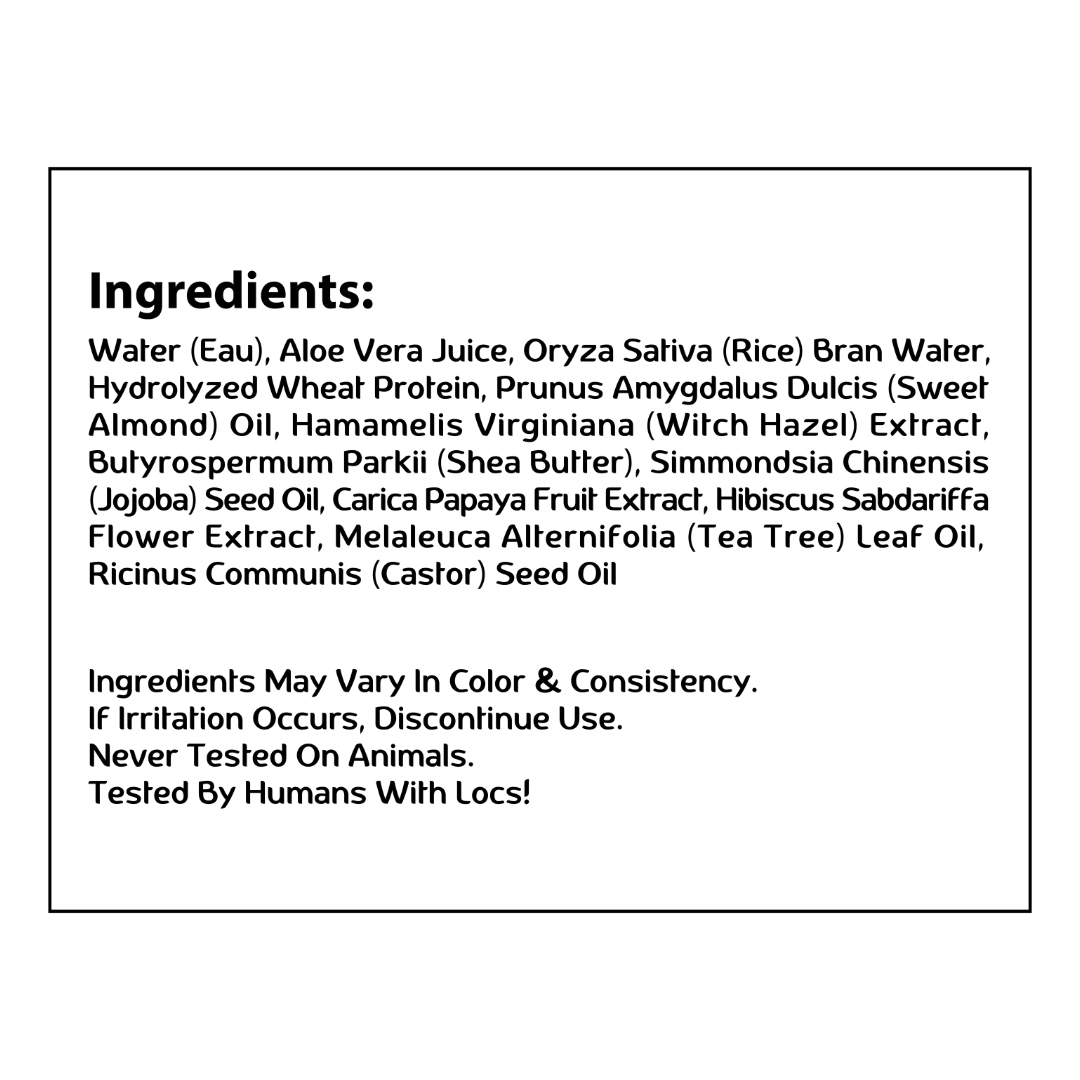 MFL Locs Vegan Aloe Refresher Spray 8 oz