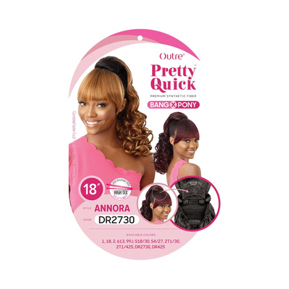 Pretty Quick BangXPony Annora 18" Color: 1