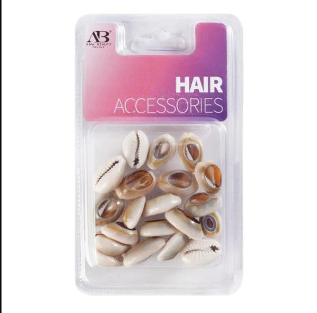 AB Shell Hair Beads