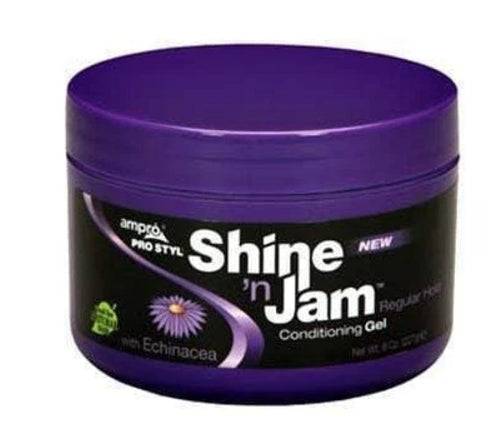 Ampro Shine n' Jam Conditioning Gel Regular Hold - 4OZ