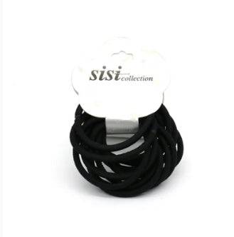 Black Elastic Hair Ties