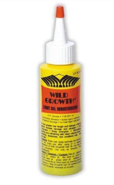 Wild Growth Light Oil Moisturizer 4oz