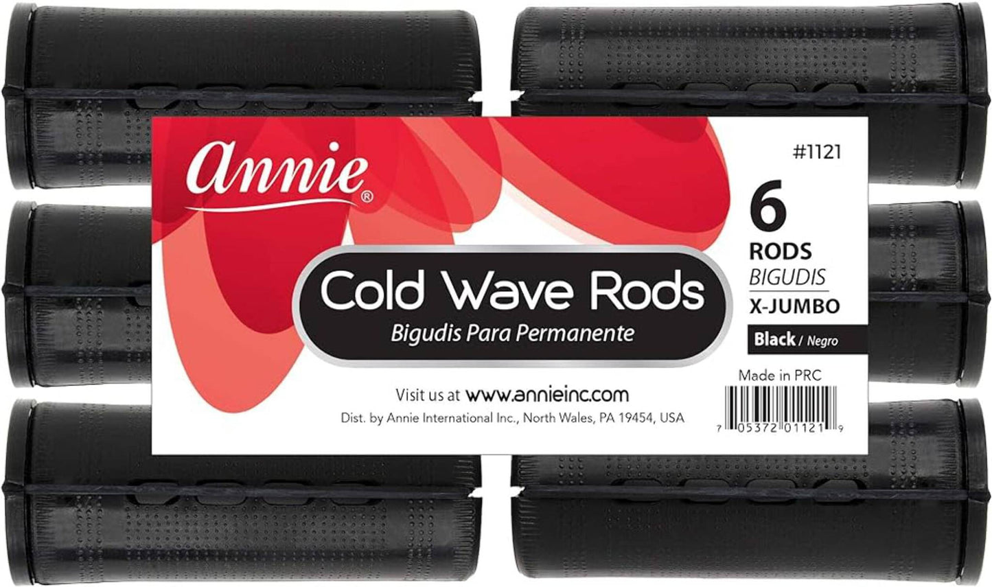 Annie Cold Wave Rods Short 12Pc Gray