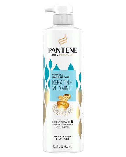 Pantene Keratin Vitamin E Sulfate Shampoo 13.5 Oz