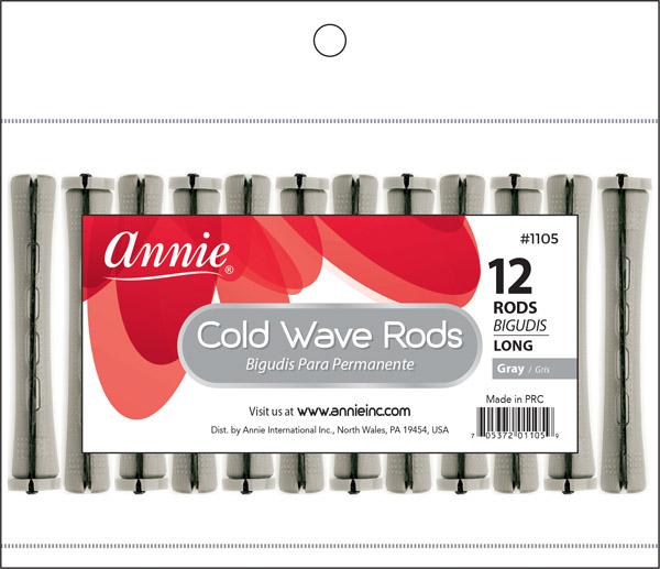 Annie Cold Wave Rods Short 12Pc Gray