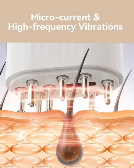 Electric Oil Applicator and Vibration Scalp Massager 2 in 1