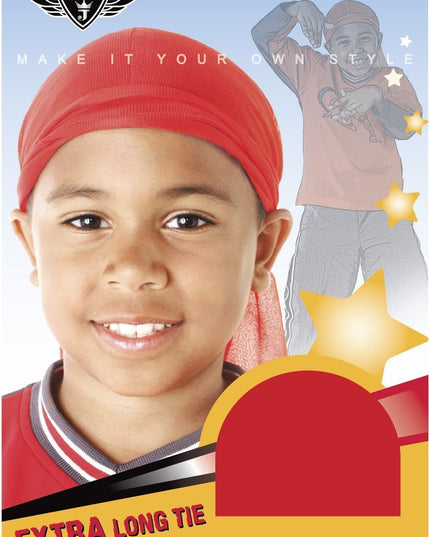 Extra Long Tie Kid Du-Rag / Assort