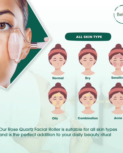 Rose Quartz Face Roller
