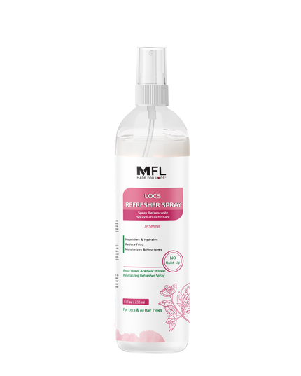 Locs Rose-Water Refresher Spray | 8 oz