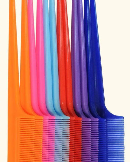 Eden Assort Rat Tail Comb (12Pc)