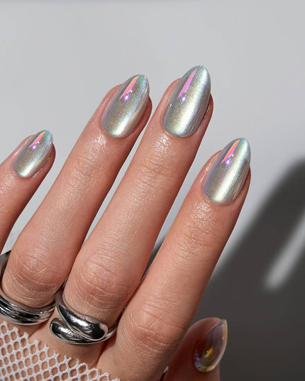 32pcs Short Almond Press On Nails