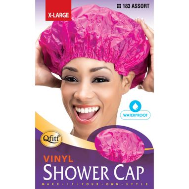 X-Large Vinyl Shower Cap / Assort
