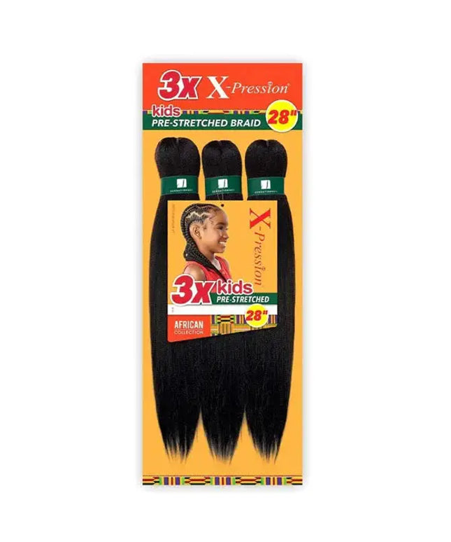 3X X-Pression Kids 28"