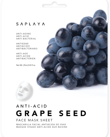 Saplaya - K-Beauty AHA Multi Function Face Mask Sheet 6 PK