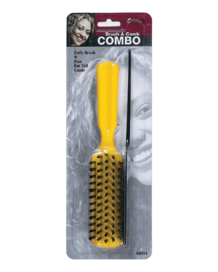 Annie Brush And Rat Tail Comb Combo Asst Color