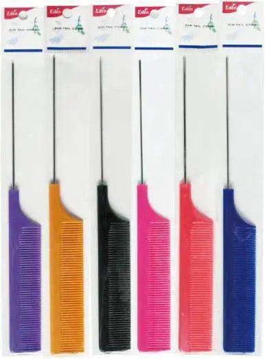 Eden Assort Metal Pin Tail Comb