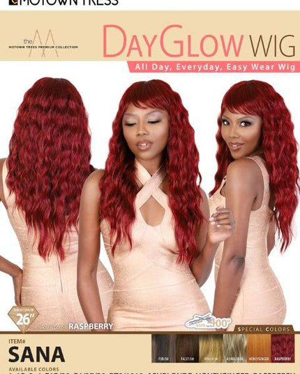 Motown- Dayglow Wig Sana Ashblonde