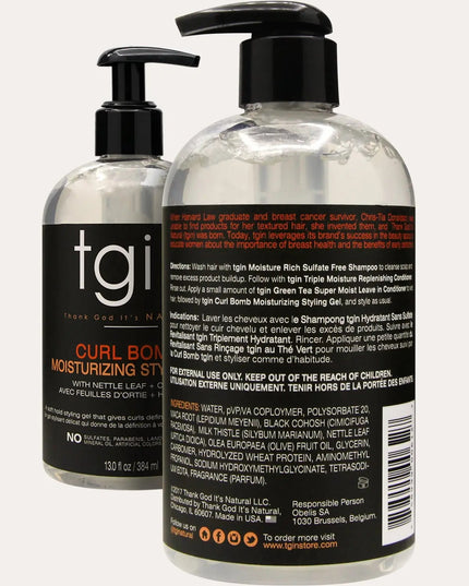 TGIN- CURL BOMB GEL 13OZ