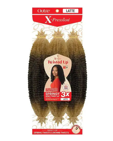 Outre Springy Afro Twisted Up 16" 3X