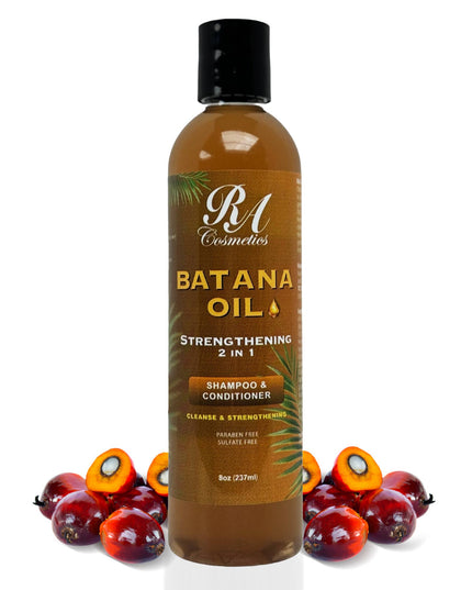 Batana Oil Strengthening 2N1 Shampoo & Conditioner, 8oz