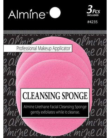 Almine Cleansing Sponges 3Ct
