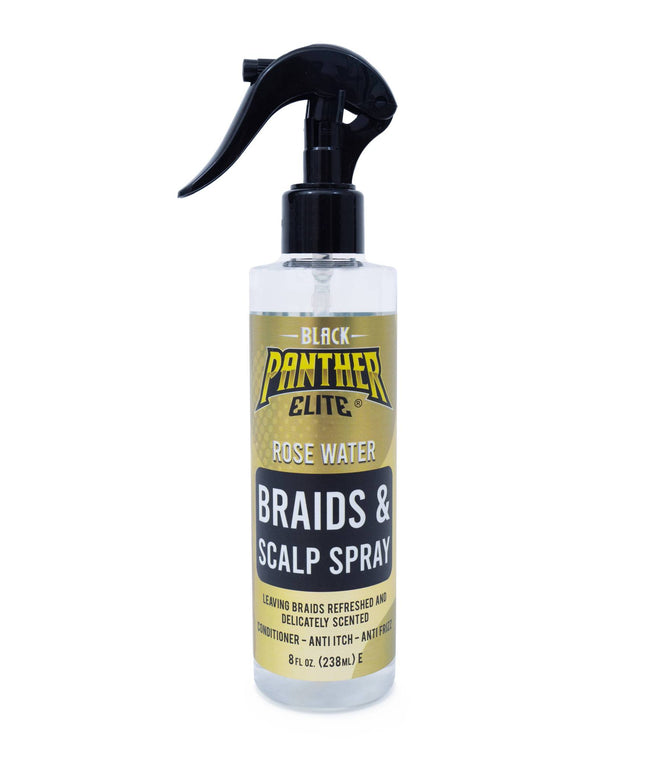 Black Panther Rosewater Braid and Scalp Spray 8oz