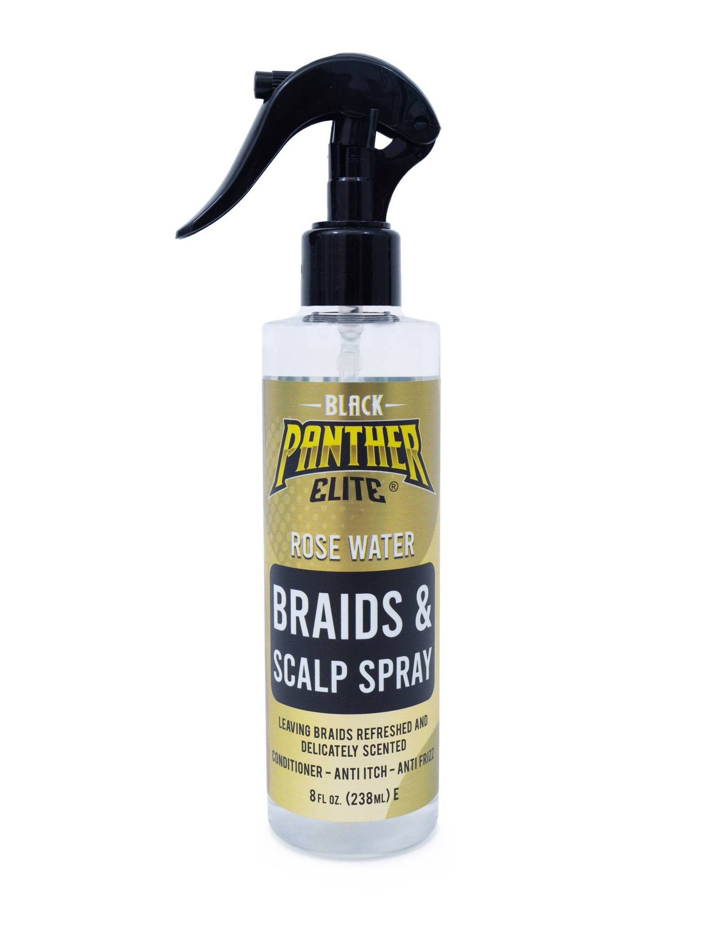 Black Panther Rosewater Braid and Scalp Spray 8oz