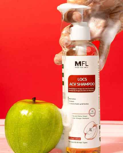 MFL Locs Vegan Apple Cider Vinegar Shampoo 8 oz