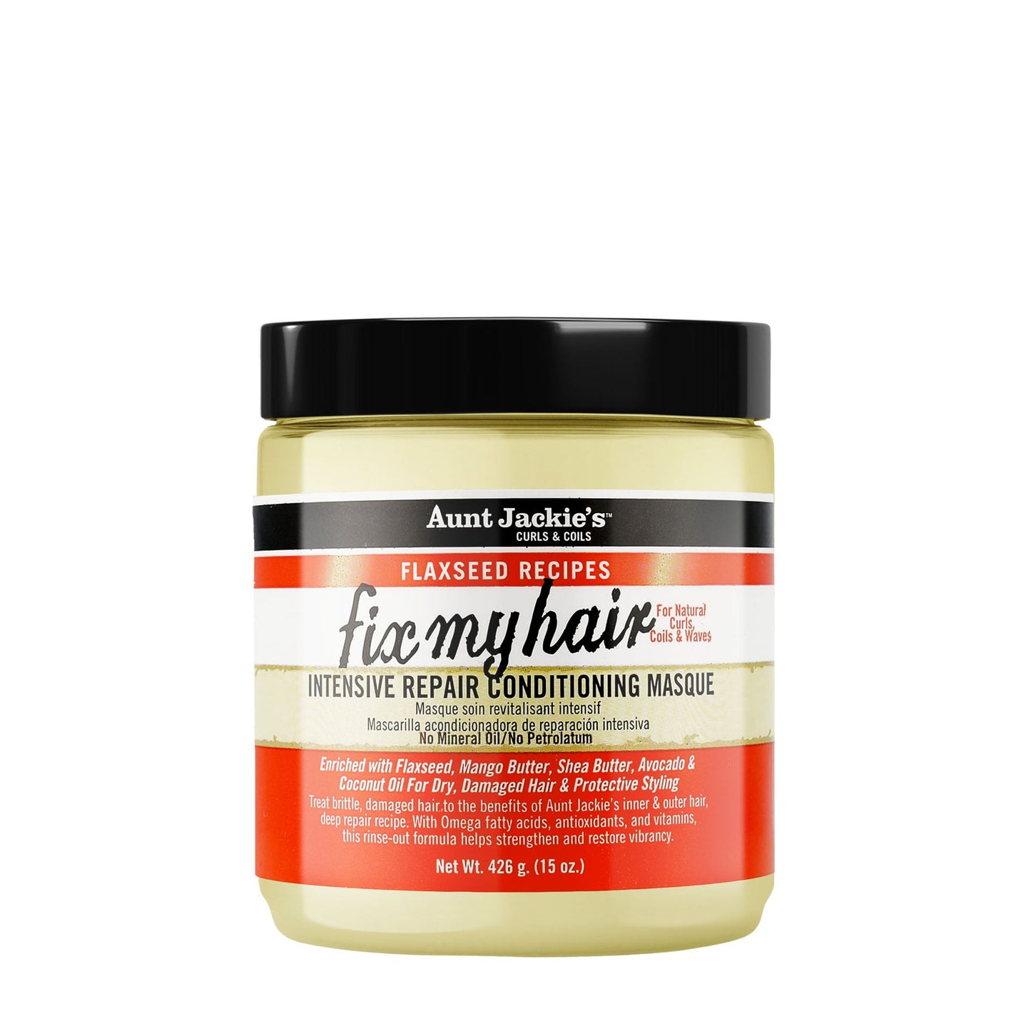 Aunt Jackie's Fix My Hair Intensive Repair Conditioning Masque 15oz