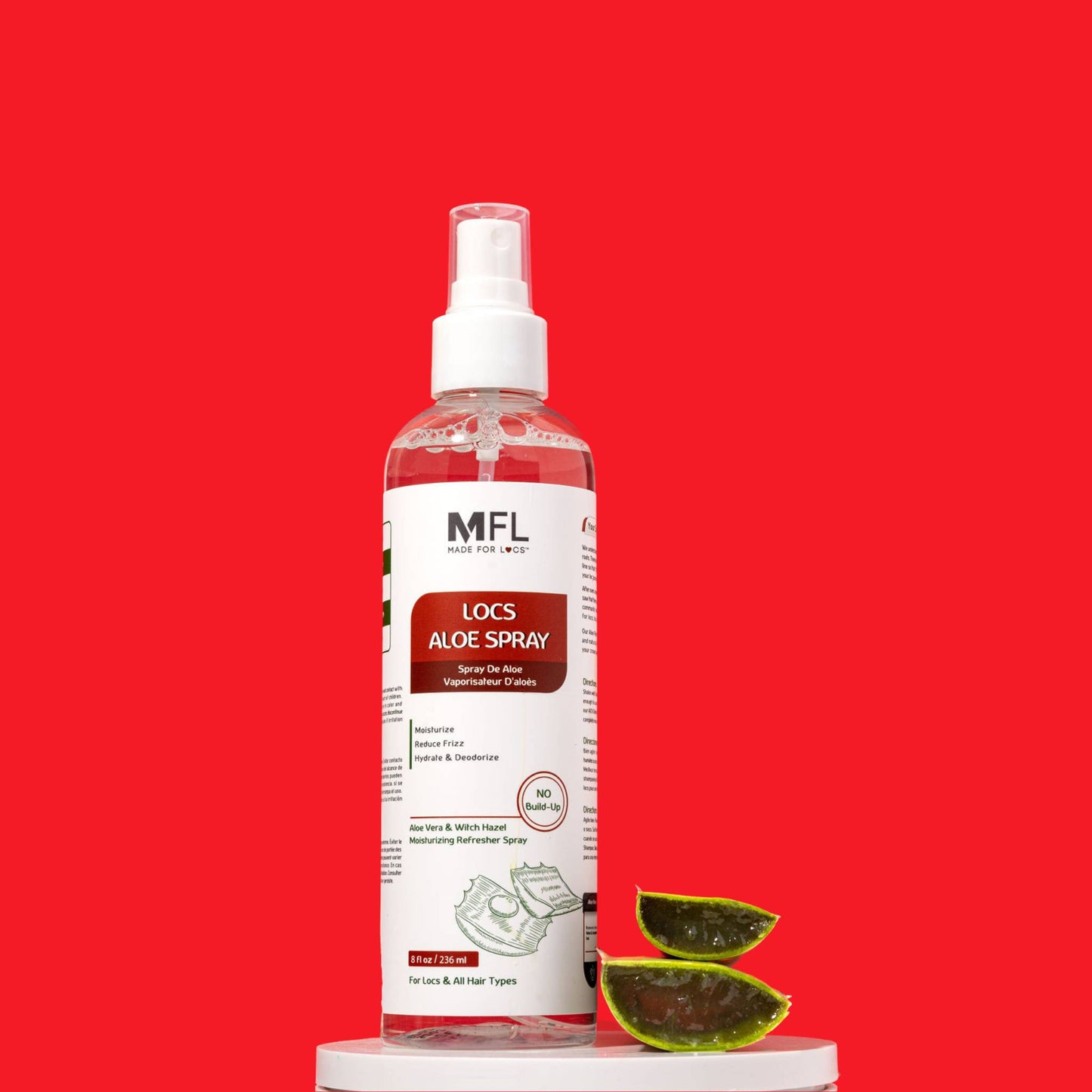 MFL Locs Vegan Aloe Refresher Spray 8 oz