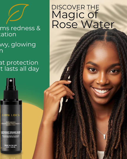 Lion Locs Advanced Rosewater - VEGAN