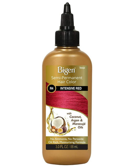 Bigen Semi Permanent Hair Color R4 Intensive Red 3 oz
