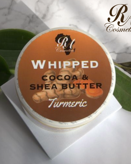 Whipped Cocoa & Shea Butter w/ Turmeric Oil, 12oz