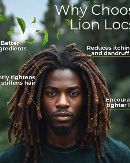 Lion Locs Salt Water Tightening Spray - VEGAN