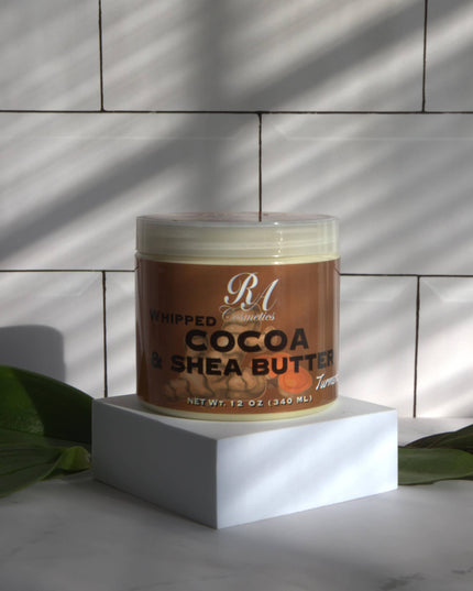 Whipped Cocoa & Shea Butter w/ Turmeric Oil, 12oz
