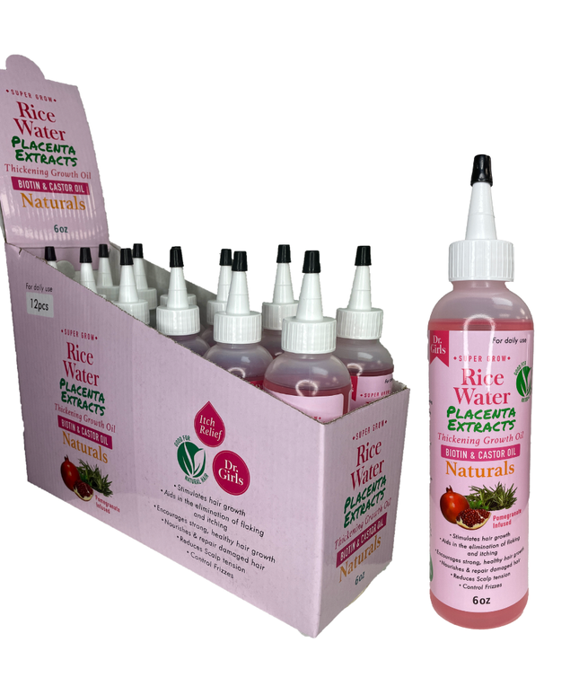 Dr.Girls Rice Water Thickening Growth Oil 6oz - SEA MOSS