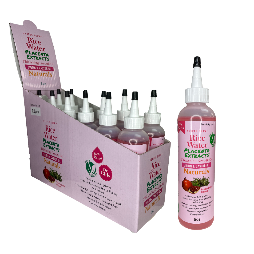 Dr.Girls Rice Water Thickening Growth Oil 6oz - SEA MOSS