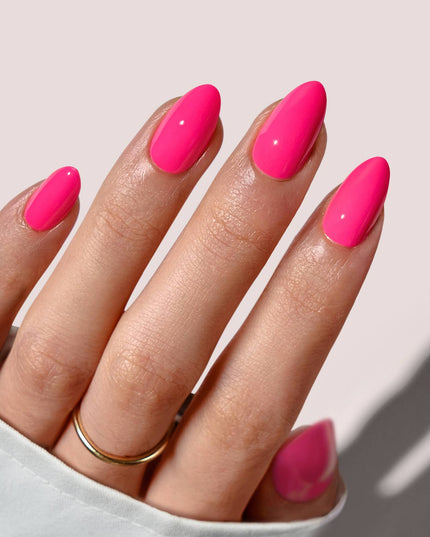 Short Square White Plain Nails - Natural Nude Press On Nails