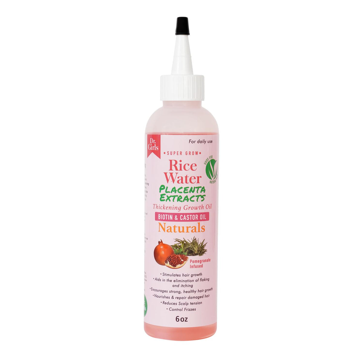 Dr.Girls Rice Water Thickening Growth Oil 6oz - CHEBE – Asante Beauty ...