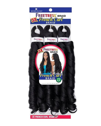 Freetress 3X French Curl Braid 22"
