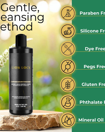 Lion Locs Co-Wash Shampoo / Leave-In Conditioner - VEGAN