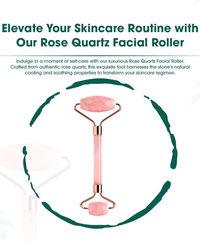 Rose Quartz Face Roller