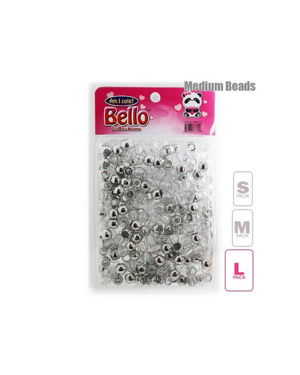 Bello Collections Metallic Silver/Silver Glitter
