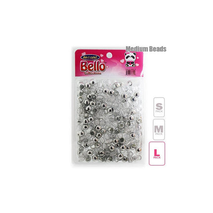 Bello Collections Metallic Silver/Silver Glitter
