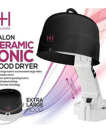 Hot & Hotter Large Salon Portable Hood Dryer