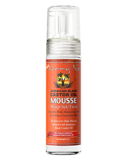 Sunny Isle Jamaican Black Castor Oil Mousse Wrap, Set, Twist - 7oz