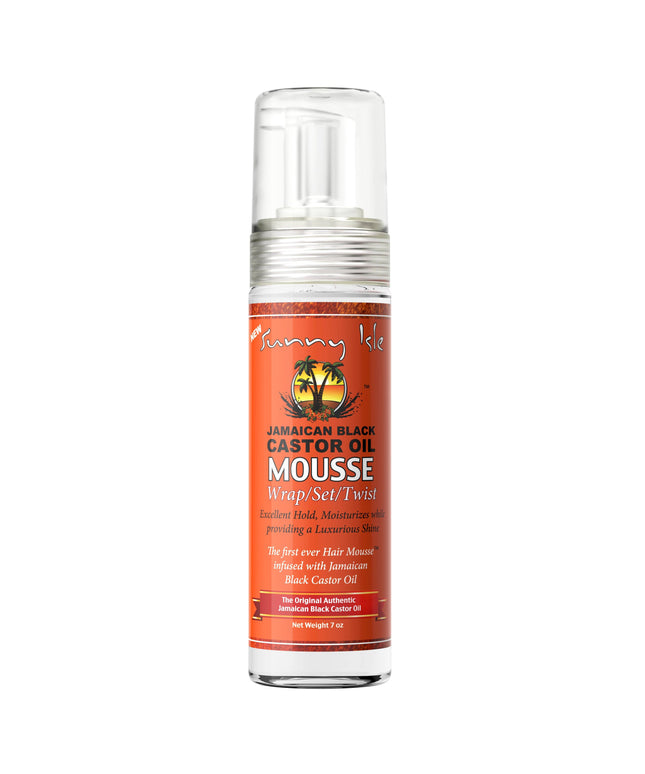 Sunny Isle Jamaican Black Castor Oil Mousse Wrap, Set, Twist - 7oz