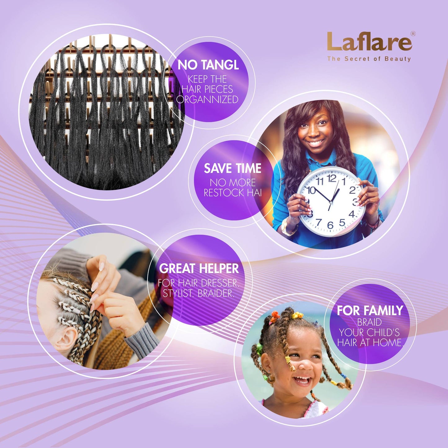 SANITEX BRAID RACK