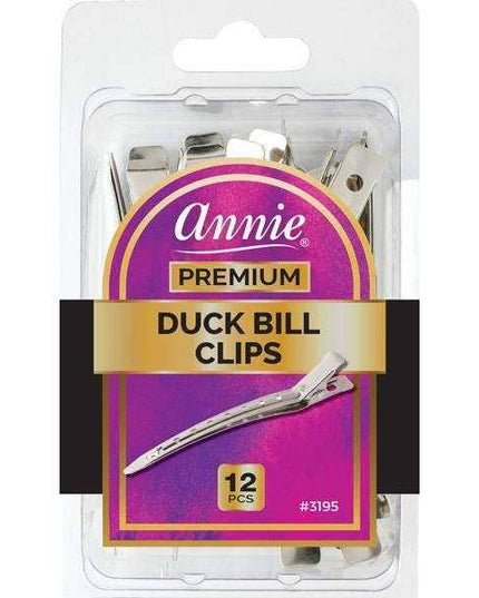 Annie Premium Duck Bill Clips 12ct