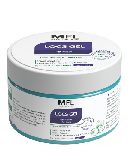 Locs, Braids & Retwisting Firm Hold Gel | 4 oz